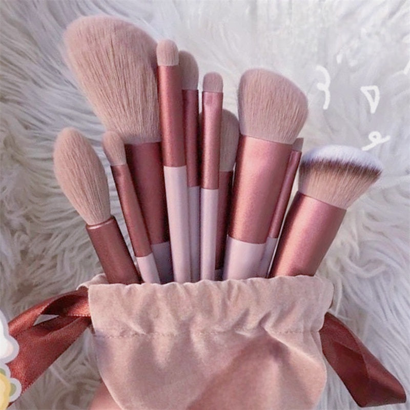 13Pcs Makeup Brush Set Make Up Concealer Brush Blush Powder Brush Eye Shadow Highlighter Foundation Brush Cosmetic Beauty Tools