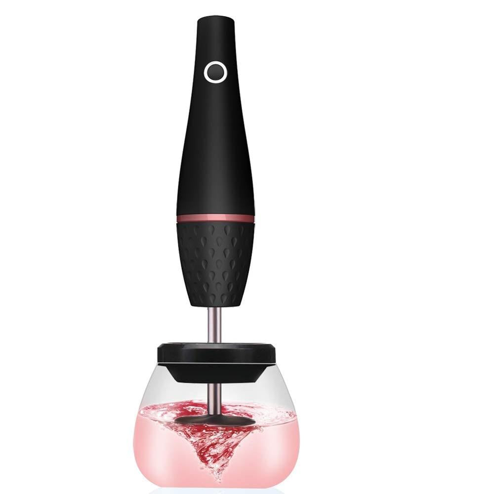 Electric Makeup Brush Cleaner & Dryer | Fast Automatic Cleaning Tool for All Brush Sizes