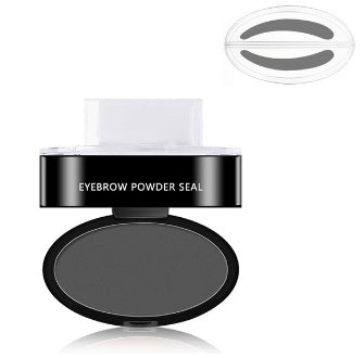 One-Step Natural Easy-Apply Waterproof Eyebrow Stamp & Powder Set