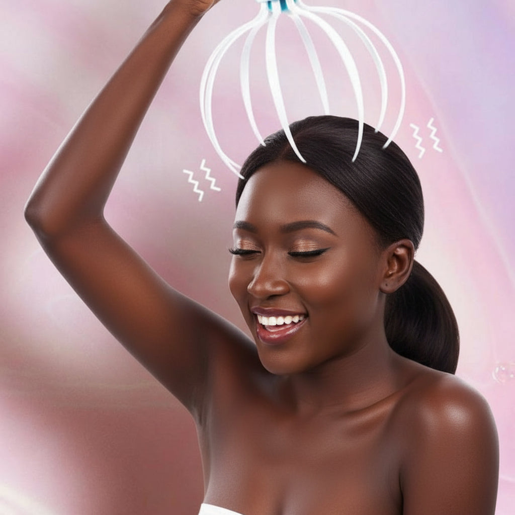 Head Massager Scalp Vibration Massage Eight Claw Electric Household Massager Head Masager Body Care