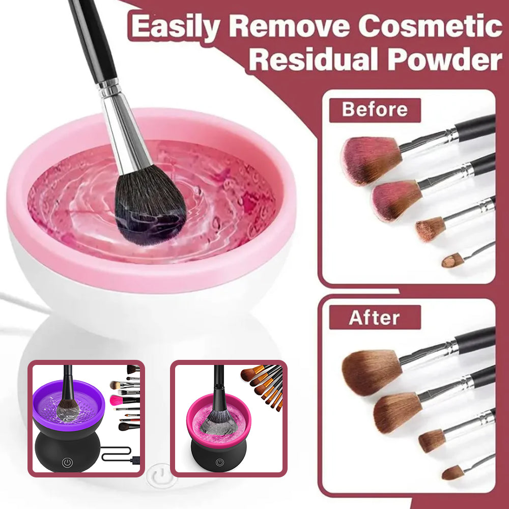 Portable USB Makeup Brush Cleaner – Fast, Automatic Brush Washing Tool