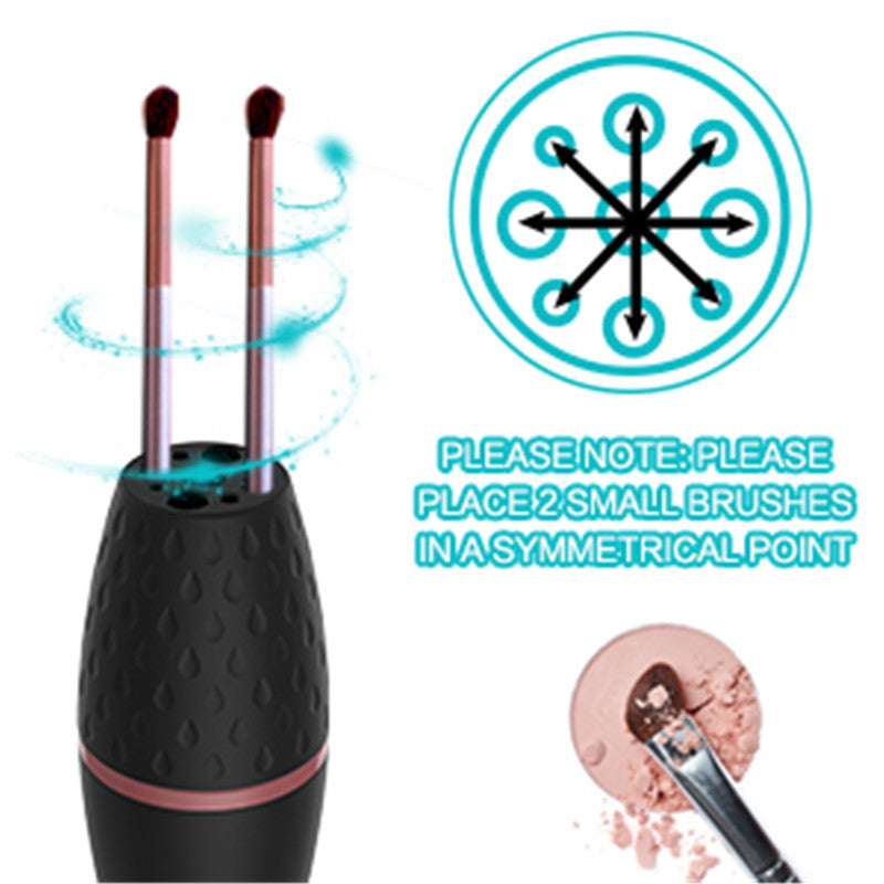 Electric Makeup Brush Cleaner & Dryer | Fast Automatic Cleaning Tool for All Brush Sizes