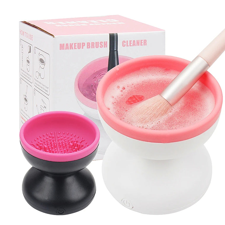 Portable USB Makeup Brush Cleaner – Fast, Automatic Brush Washing Tool
