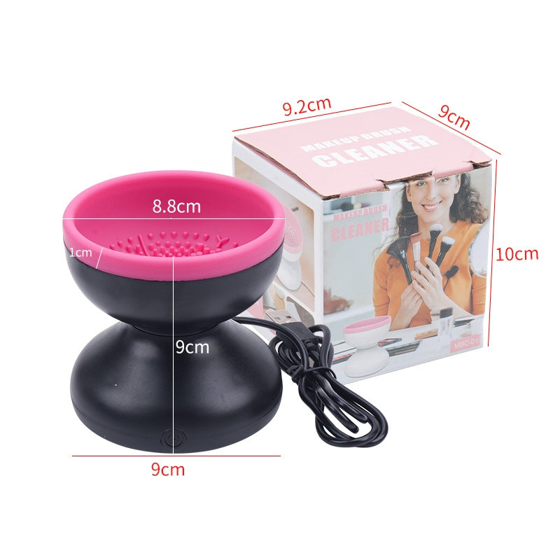Portable USB Makeup Brush Cleaner – Fast, Automatic Brush Washing Tool