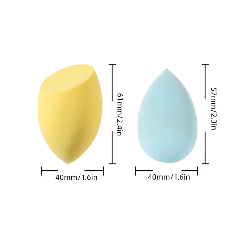 Versatile 7-Piece Makeup Sponge Set for Flawless Application