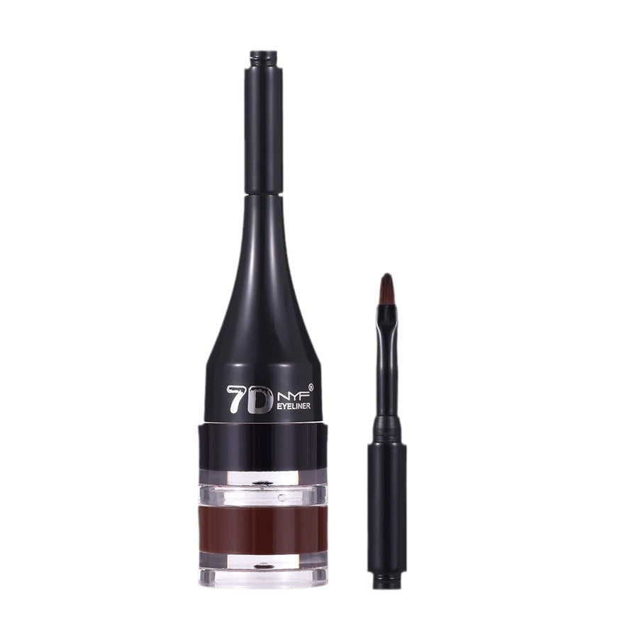 Long Lasting 2-in-1 Quick-Drying Eyeliner & Eyebrow Cream Setade Pomade for Natural or Bold Brows