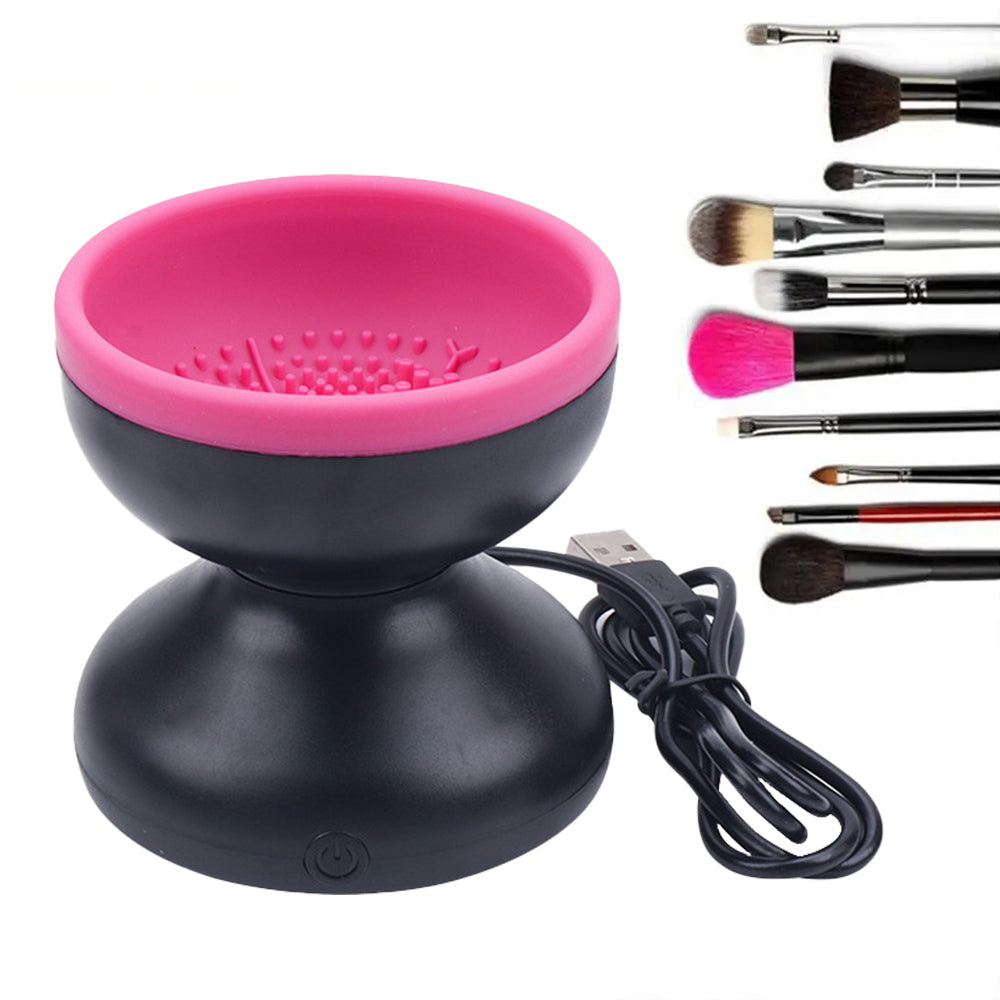 Portable USB Makeup Brush Cleaner – Fast, Automatic Brush Washing Tool
