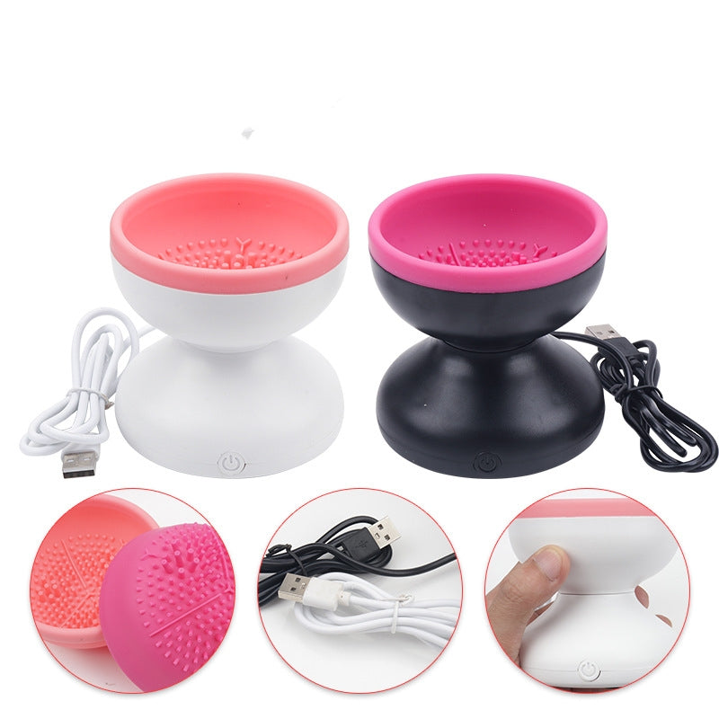 Portable USB Makeup Brush Cleaner – Fast, Automatic Brush Washing Tool