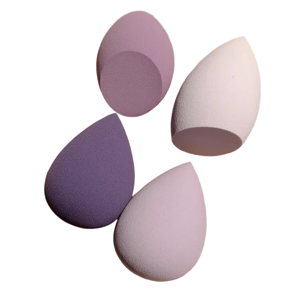 Versatile 7-Piece Makeup Sponge Set for Flawless Application